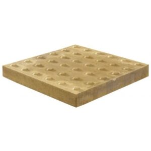 TACTILE PAVING (BLISTER) BUFF - 400 X 400 X 50MM (TACT02)