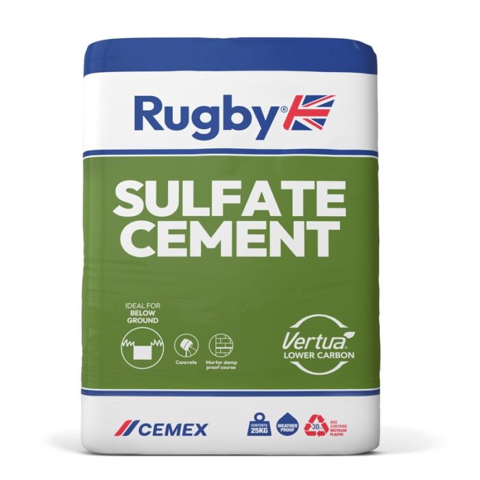 RUGBY SULFATE CEMENT 25KG ** NON RETURNABLE **