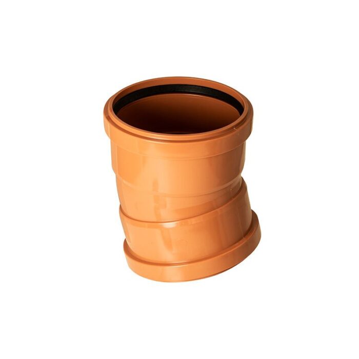 160MM UNDERGROUND 15 DEG BEND D/S