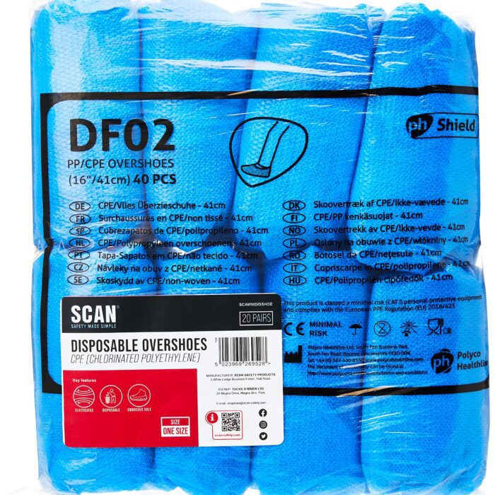 SCAN OVERSHOES (20PK)