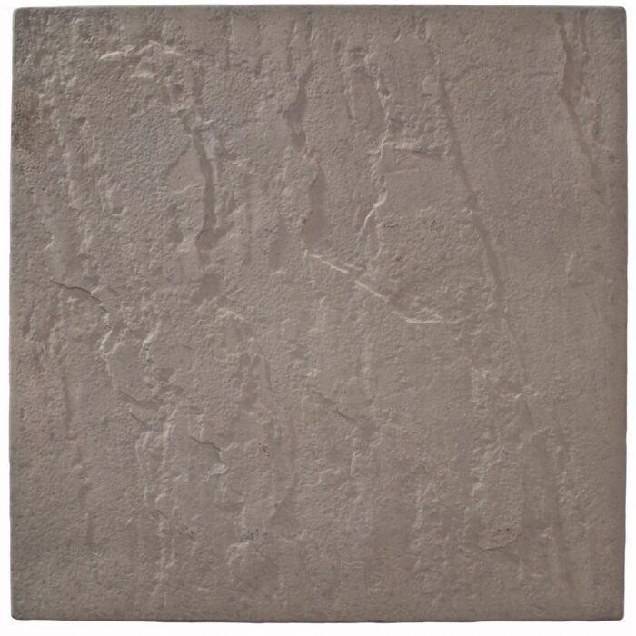 CASTACRETE 450 X 450 ECONOMY RIVEN SLAB - DARK GREY
