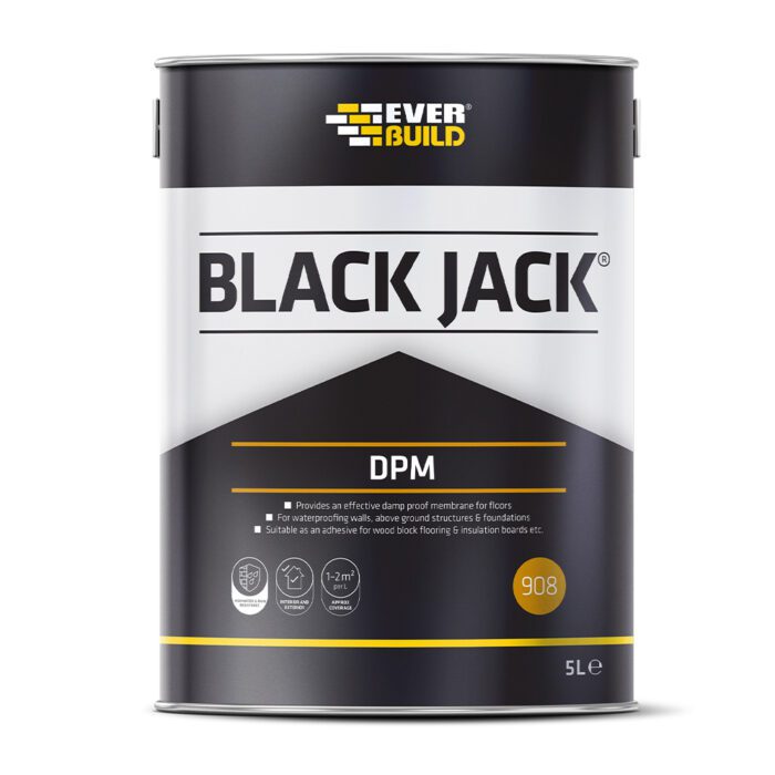 EVERBUILD BLACK JACK DPM - 5 LITRE