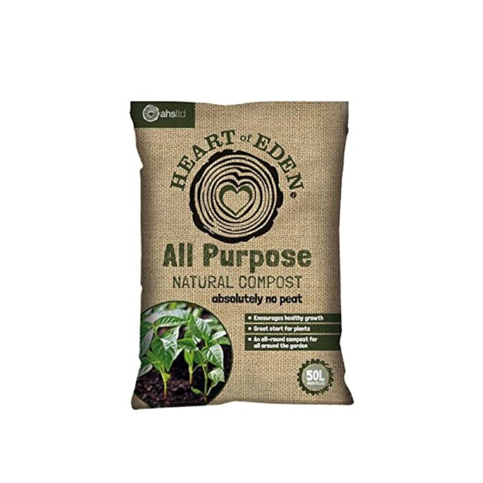 HEART OF EDEN PEAT FREE MULTI PURPOSE COMPOST 50L