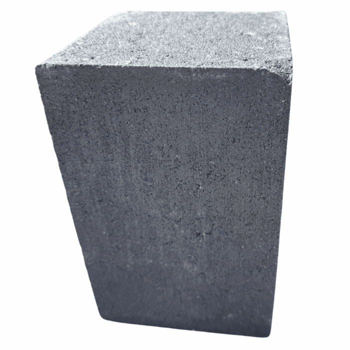 CASTACRETE LARGE CHAMFER EXTERNAL CORNER  KERB - CARBON BLACK