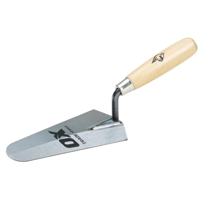 OX TRADE GAUGING TROWEL WODDEN HANDLE -180mm (T017718)