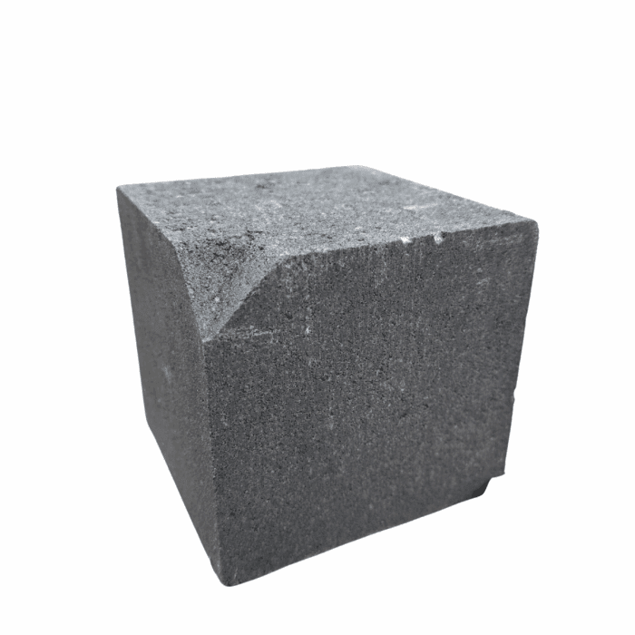 CASTACRETE SMALL CHAMFERED INTERNAL CORNER  KERB CARBON BLACK