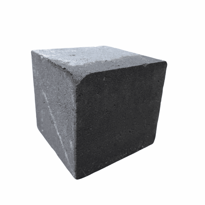 CASTACRETE SMALL BULLNOSE INTERNAL CORNER  KERB CARBON BLACK