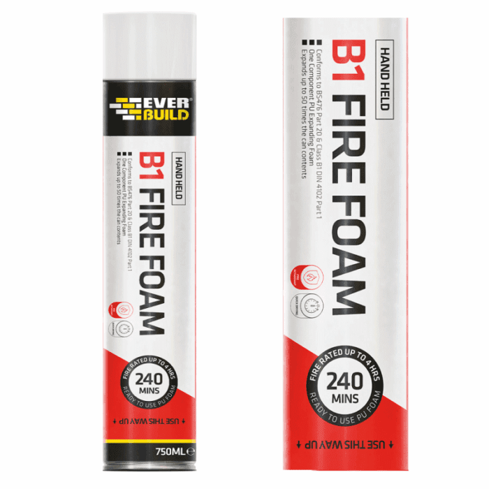 EVERBUILD B1 HANDHELD FIRE FOAM - 750ml (488714)