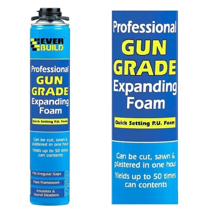 EVERBUILD GUN GRADE EXPANDING FOAM  - 750ml (817541)