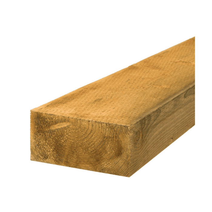 SOFTWOOD SLEEPERS TREATED 120 x 240 x 2400mm(5") - FSC Mix 70%