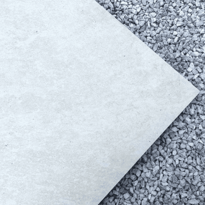 CASTACRETE PORCELAIN 600mm x 900mm - QUARTZ WHITE -  PER SLAB