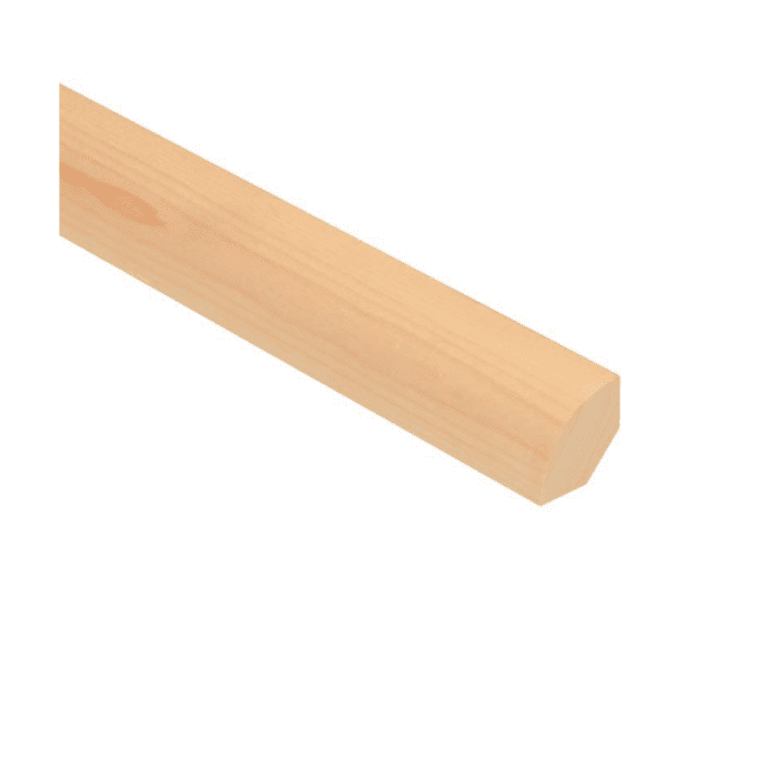 EX 16MM SOFTWOOD QUADRANT - 2.4M LONG - FSC MIX 70%