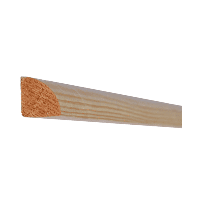 EX 19MM SOFTWOOD QUADRANT - 2.4M LONG - FSC MIX 70%