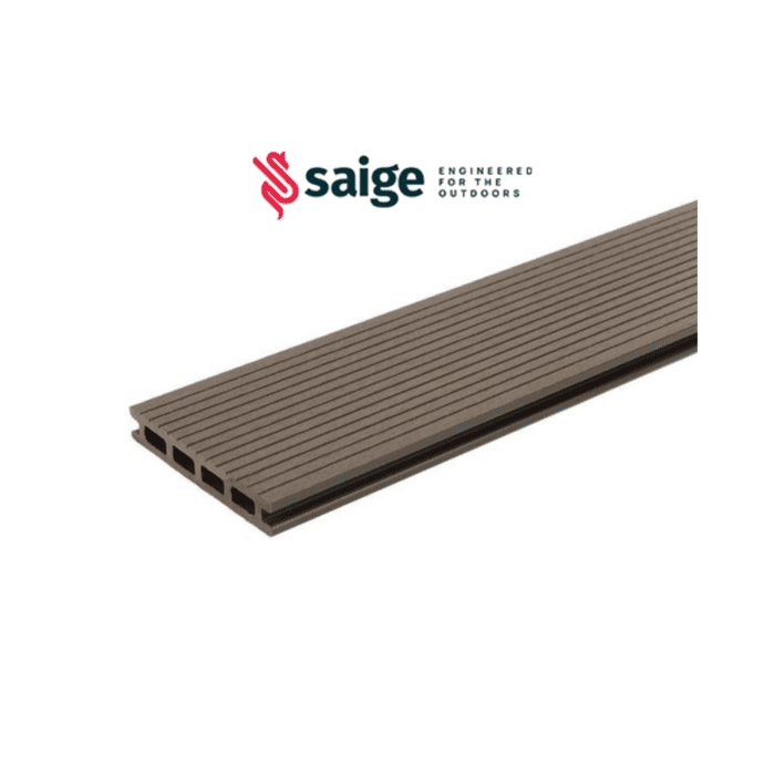23 x 137 x 3.6m SAIGE ESSENTIAL HOLLOW DECKING - COFFEE
