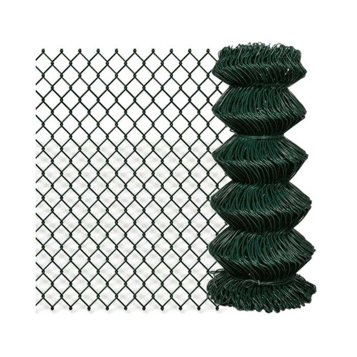 CHAIN LINK FENCING GREEN 10m x 900mm OJ108551
