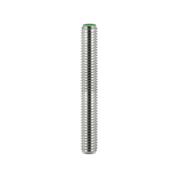 M6 x 1000mm STEEL STUDDING BZP (THREADED ROD) OJ347899