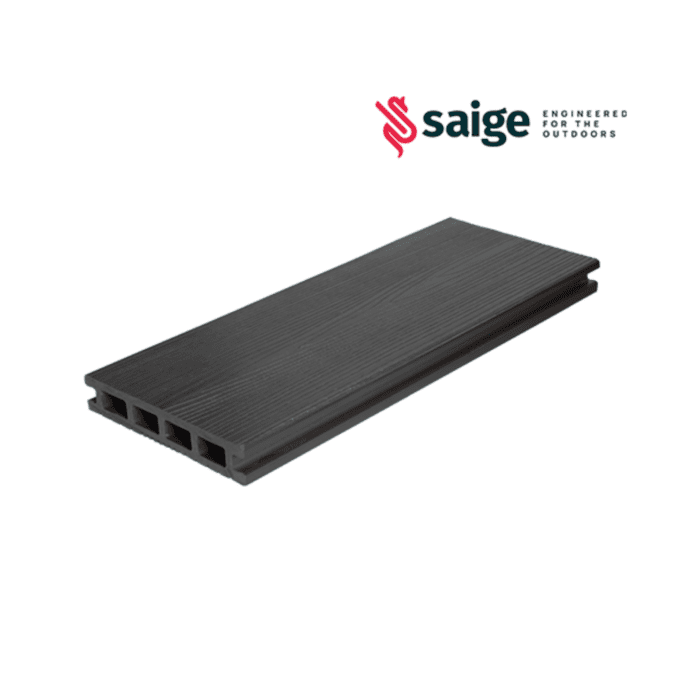 23 x 137 x 3.6m SAIGE ESSENTIAL HOLLOW DECKING - CHARCOAL