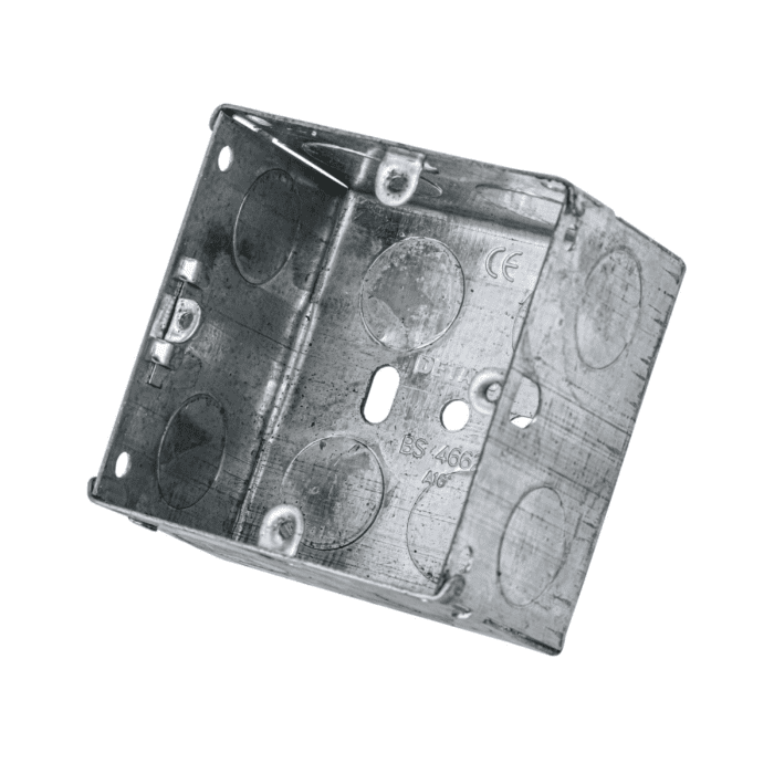 1G 47mm METAL BACK BOX - DB167
