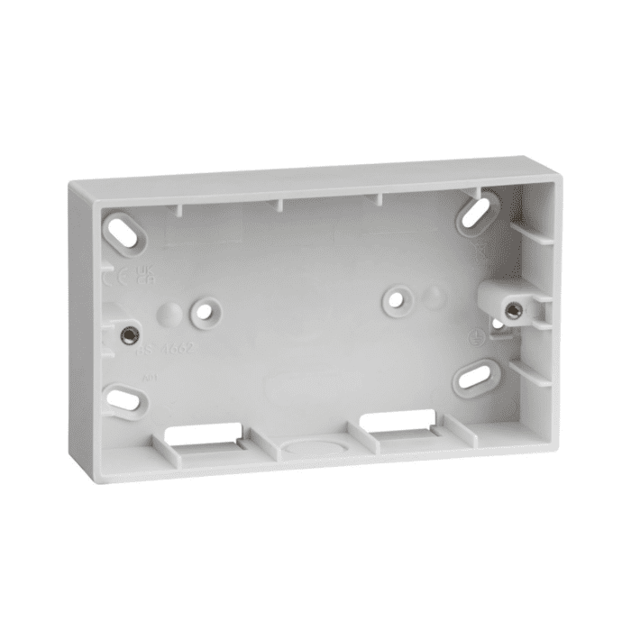 29mm PVC DOUBLE  BACK BOX  - SN1500P