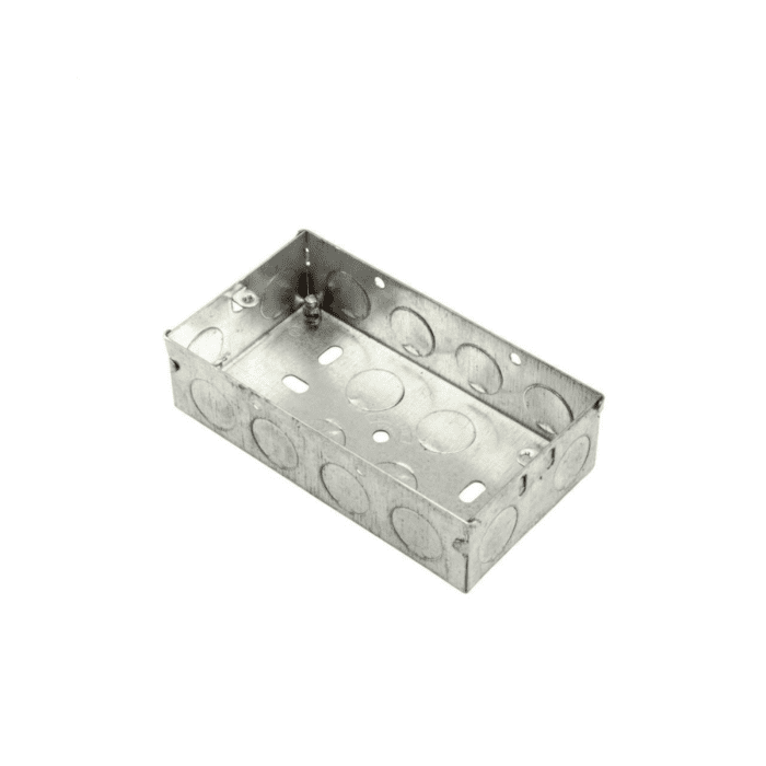 2G 25mm METAL BACK BOX - DB163