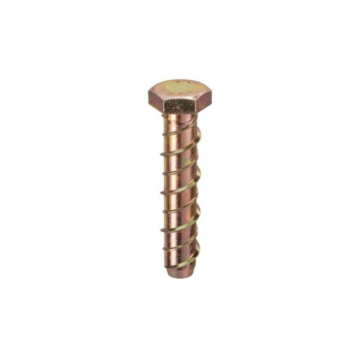 M6 x 50 THUNDERBOLT ALL - PURPOSE ANCHORS CSK HEAD ZYP PACK 100NO - V35141