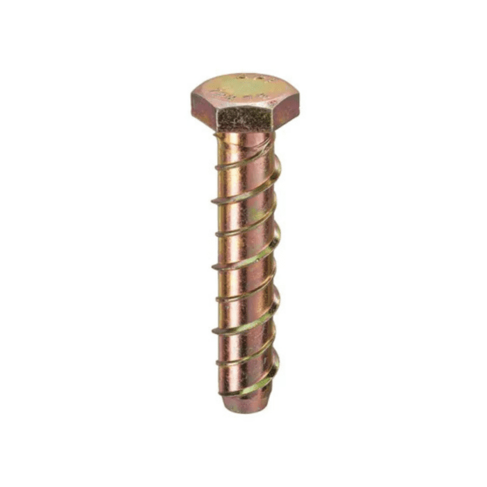 M10 x 100 THUNDERBOLT ALL - PURPOSE ANCHORS HEXAGON HEAD ZYP PACK 50NO - V35162