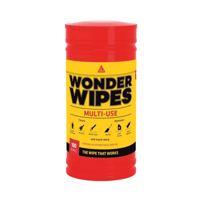 SIKA WONDER WIPES TUB (100) (467442)