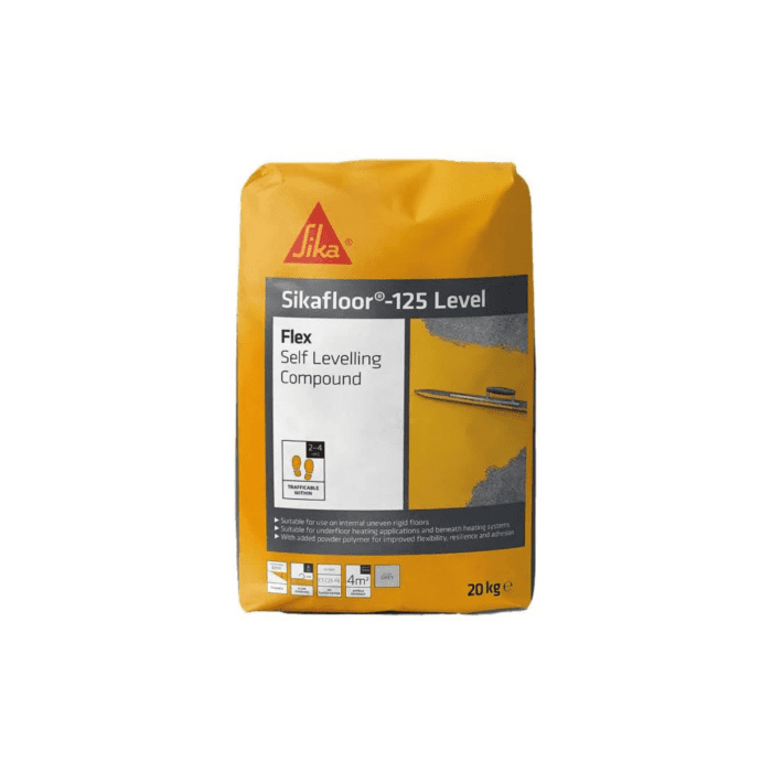 SIKAFLOOR -125 - LEVEL FLEX - SELF LEVELLING COMPOUND 20kg *** NON RETURNABLE *** (825002)